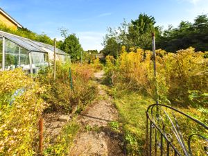 REAR OF GARDEN, POTENTIAL VEGETABLE PLOT- click for photo gallery